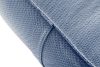 LOVIA Gartenmöbel-Set Sofa, Sessel, Sitzhocker aus Outdoor-Gewebestoff marineblau/weiß marineblau/weiß - Foto 19