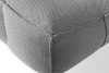 LOVIA Gartenmöbel Sofa Sessel Chaiselongue Sitzhocker Gewebestoff Outdoor schwarz/weiß schwarz/weiß - Foto 10