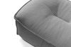 LOVIA Gartenmöbel Sofa Sessel Chaiselongue Sitzhocker Gewebestoff Outdoor schwarz/weiß schwarz/weiß - Foto 18