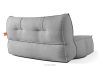 LOVIA Gartenmöbel Sofa Sessel Chaiselongue Sitzhocker Gewebestoff Outdoor schwarz/weiß schwarz/weiß - Foto 26