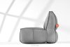 LOVIA Gartenmöbel Sofa Sessel Chaiselongue Sitzhocker Gewebestoff Outdoor schwarz/weiß schwarz/weiß - Foto 38