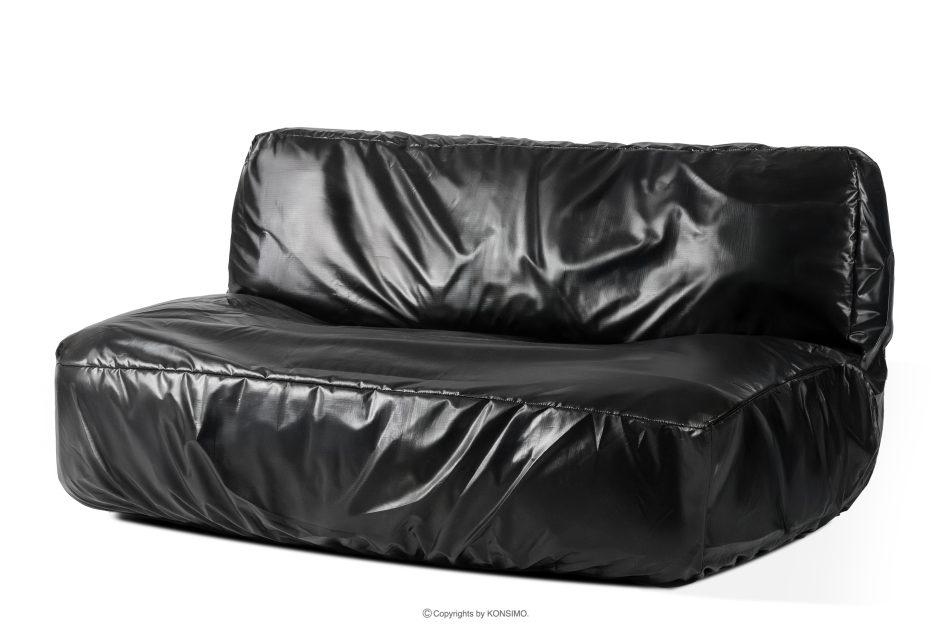 LOVIA Gartenmöbel-Set Sofa Sessel Chaiselongue Sitzhocker Gewebestoff Outdoor dunkelgrau/weiß dunkelgrau/weiß - Foto 33