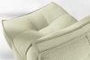 LOVIA Gartenmöbel-Set Sofa Sessel Chaiselongue Sitzhocker Gewebestoff Outdoor hellgrün/weiß hellgrün/weiß - Foto 8