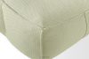 LOVIA Gartenmöbel-Set Sofa Sessel Chaiselongue Sitzhocker Gewebestoff Outdoor hellgrün/weiß hellgrün/weiß - Foto 10