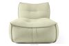 LOVIA Gartenmöbel-Set Sofa Sessel Chaiselongue Sitzhocker Gewebestoff Outdoor hellgrün/weiß hellgrün/weiß - Foto 28