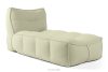 LOVIA Gartenmöbel-Set Sofa Sessel Chaiselongue Sitzhocker Gewebestoff Outdoor hellgrün/weiß hellgrün/weiß - Foto 29