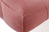 LOVIA Gartenmöbel Sofa Sessel Chaiselongue Sitzhocker Gewebestoff Outdoor rot/weiß rot/weiß - Foto 10