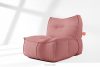 LOVIA Gartenmöbel Sofa Sessel Chaiselongue Sitzhocker Gewebestoff Outdoor rot/weiß rot/weiß - Foto 36