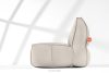 LOVIA Gartenmöbel-Set Sofa Sessel Chaiselongue Sitzhocker Gewebestoff Outdoor dunkelbeige/weiß dunkelbeige/weiß - Foto 38