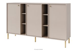 FLOREN, https://konsimo.de/kollektion/floren/ Kommode auf goldenen Beinen, cremefarben cremefarben/goldfarben - Foto