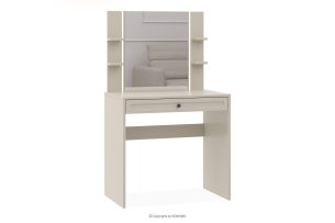TILA, https://konsimo.de/kollektion/tila/ Cremefarbener Schminktisch mit Beleuchtung cremefarben - Foto