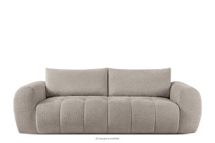 LIRA, https://konsimo.de/kollektion/lira/ Dreisitziges Sofa aus Bouclé-Stoff in Grau grau - Foto