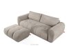 LIRA Dreisitziges Sofa aus Bouclé-Stoff in Grau grau - Foto 7