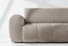 LIRA Dreisitziges Sofa aus Bouclé-Stoff in Grau grau - Foto 9