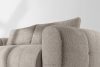 LIRA Dreisitziges Sofa aus Bouclé-Stoff in Grau grau - Foto 12