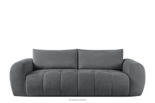 LIRA, https://konsimo.de/kollektion/lira/ Boucle-Sofa im Japandi-Stil, dunkelgrau dunkelgrau - Foto