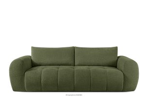 LIRA, https://konsimo.de/kollektion/lira/ Bouclé-Sofa im Japandi-Stil in Oliv olivgrün - Foto