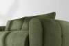 LIRA Bouclé-Sofa im Japandi-Stil in Oliv olivgrün - Foto 12