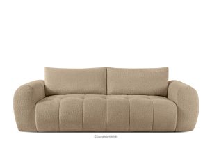 LIRA, https://konsimo.de/kollektion/lira/ Dreisitziges Sofa aus Bouclé-Stoff in Beige beige - Foto