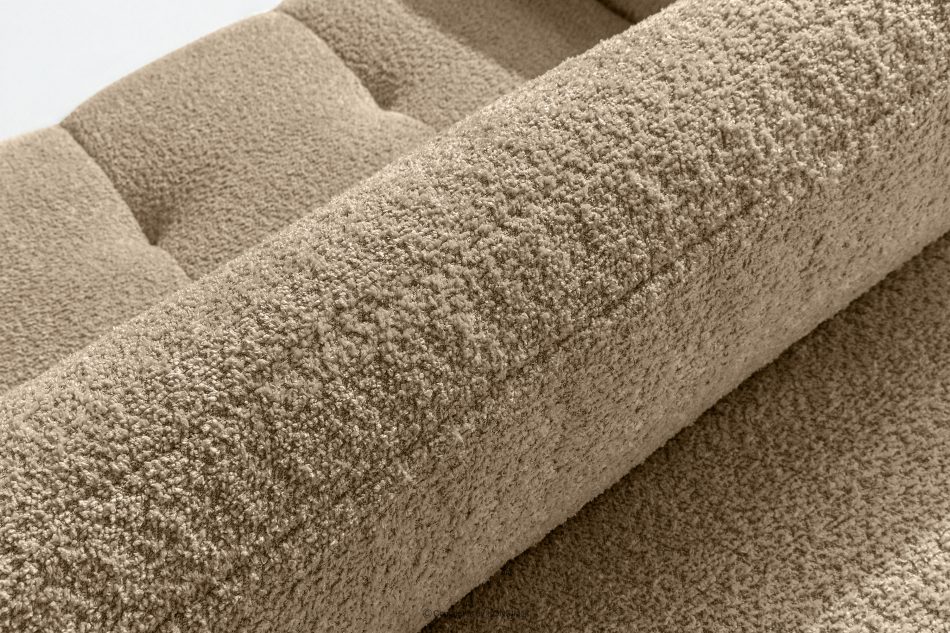 LIRA Dreisitziges Sofa aus Bouclé-Stoff in Beige beige - Foto 12