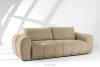 LIRA Dreisitziges Sofa aus Bouclé-Stoff in Beige beige - Foto 2