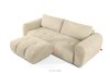 LIRA Dreisitziges Sofa aus Bouclé-Stoff in Hellbeige hellbeige - Foto 8