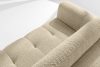 LIRA Dreisitziges Sofa aus Bouclé-Stoff in Hellbeige hellbeige - Foto 10