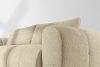 LIRA Dreisitziges Sofa aus Bouclé-Stoff in Hellbeige hellbeige - Foto 12