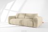 LIRA Dreisitziges Sofa aus Bouclé-Stoff in Hellbeige hellbeige - Foto 19
