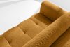 LIRA Ecksofa im Japandi-Stil aus Bouclé in Honig, rechts honigfarben - Foto 10