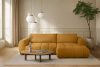LIRA Ecksofa im Japandi-Stil aus Bouclé in Honig, rechts honigfarben - Foto 22