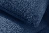 LIRA Ecksofa Boucle im Japandi-Stil marineblau rechts marineblau - Foto 15