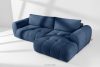 LIRA Ecksofa Boucle im Japandi-Stil marineblau rechts marineblau - Foto 2