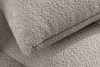 LIRA Ecksofa aus Bouclé-Stoff grau links grau - Foto 15