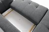 LIRA Ecksofa Boucle im Japandi-Stil dunkelgrau links dunkelgrau - Foto 16