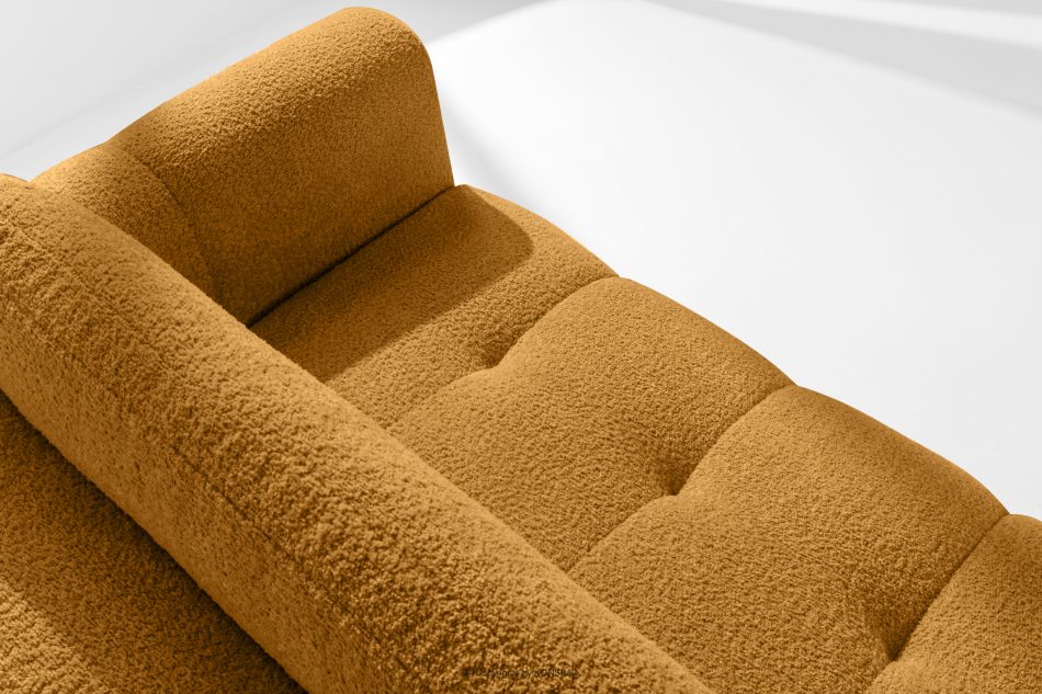 LIRA Ecksofa Boucle im Japandi-Stil honigfarben links honigfarben - Foto 9