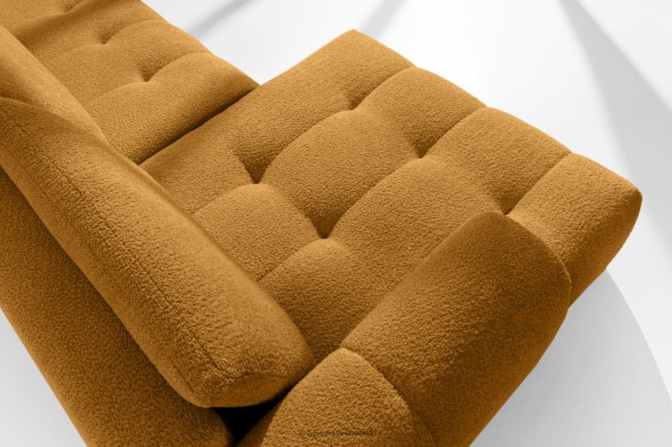 LIRA Ecksofa Boucle im Japandi-Stil honigfarben links honigfarben - Foto 10