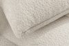 LIRA Ecksofa aus Boucle-Stoff weiß links weiß - Foto 15