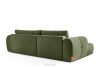 LIRA Ecksofa Boucle im Japandi-Stil olivgrün links oliv - Foto 5