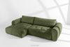 LIRA Ecksofa Boucle im Japandi-Stil olivgrün links oliv - Foto 21