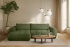 LIRA Ecksofa Boucle im Japandi-Stil olivgrün links oliv - Foto 22