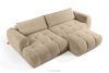 LIRA Ecksofa aus Boucle-Stoff beige links beige - Foto 8