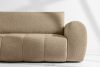 LIRA Ecksofa aus Boucle-Stoff beige links beige - Foto 9