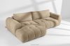 LIRA Ecksofa aus Boucle-Stoff beige links beige - Foto 2