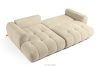 LIRA Ecksofa aus Boucle-Stoff hellbeige links hellbeige - Foto 6