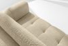 LIRA Ecksofa aus Boucle-Stoff hellbeige links hellbeige - Foto 10