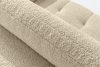 LIRA Ecksofa aus Boucle-Stoff hellbeige links hellbeige - Foto 13