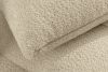 LIRA Ecksofa aus Boucle-Stoff hellbeige links hellbeige - Foto 15