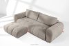 LIRA Sofa und Sitzhocker aus Bouclé-Stoff in Grau grau - Foto 2