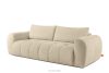 LIRA Sofa und Sitzhocker aus Bouclé-Stoff in Hellbeige hellbeige - Foto 7